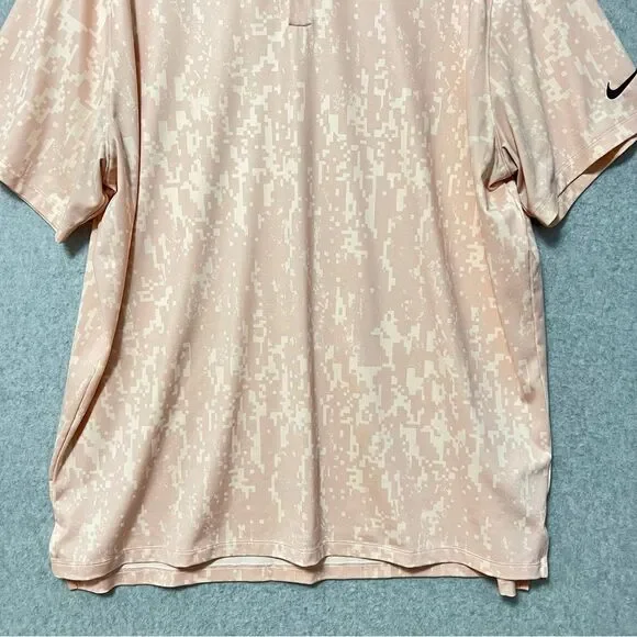 Nike Golf Men's Dri-Fit Vapor Graphic Polo Shirt Size XL Arctic Orange Pink - Picture 5 of 11
